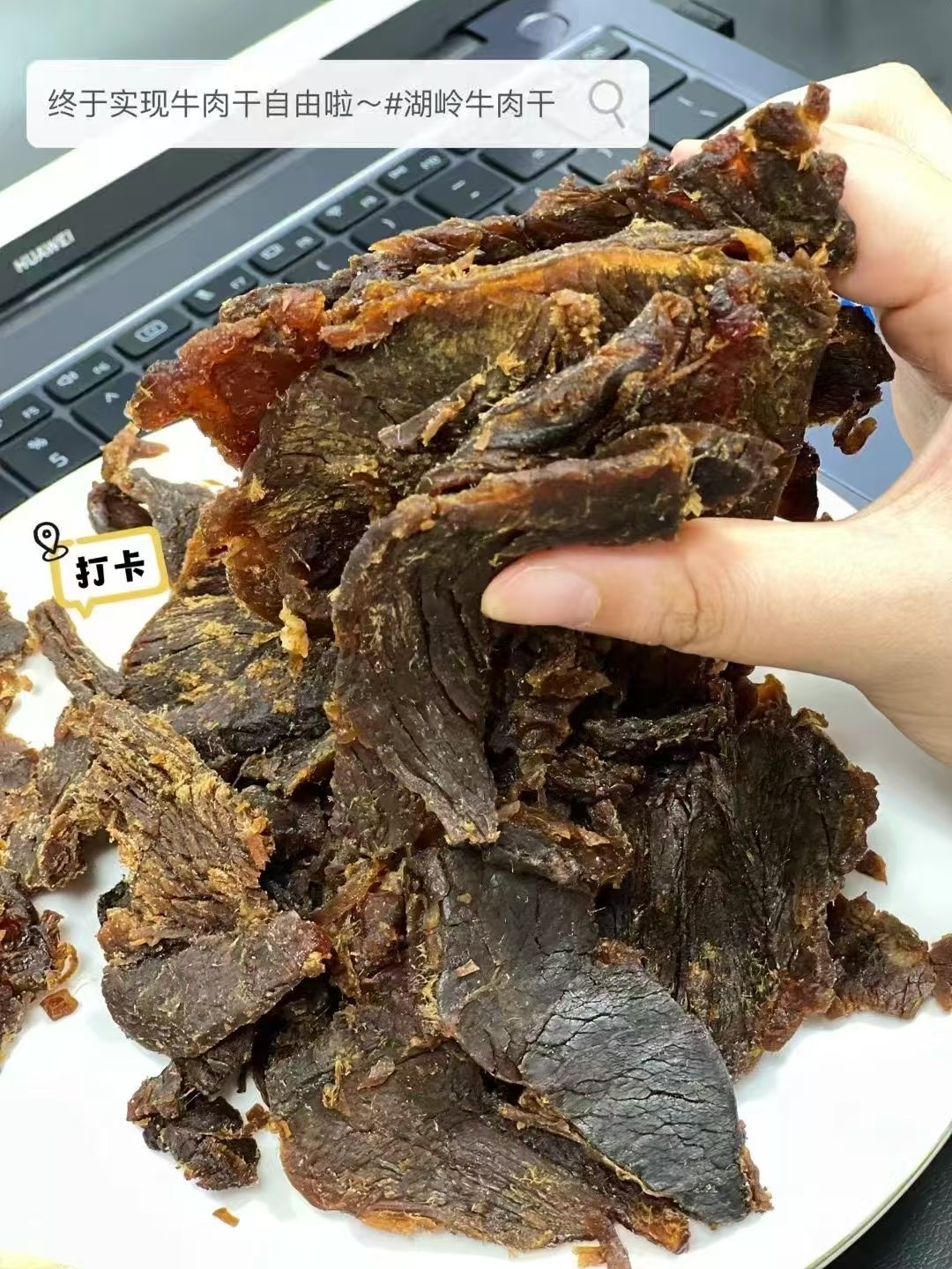温州湖岭牛肉干 320g/包