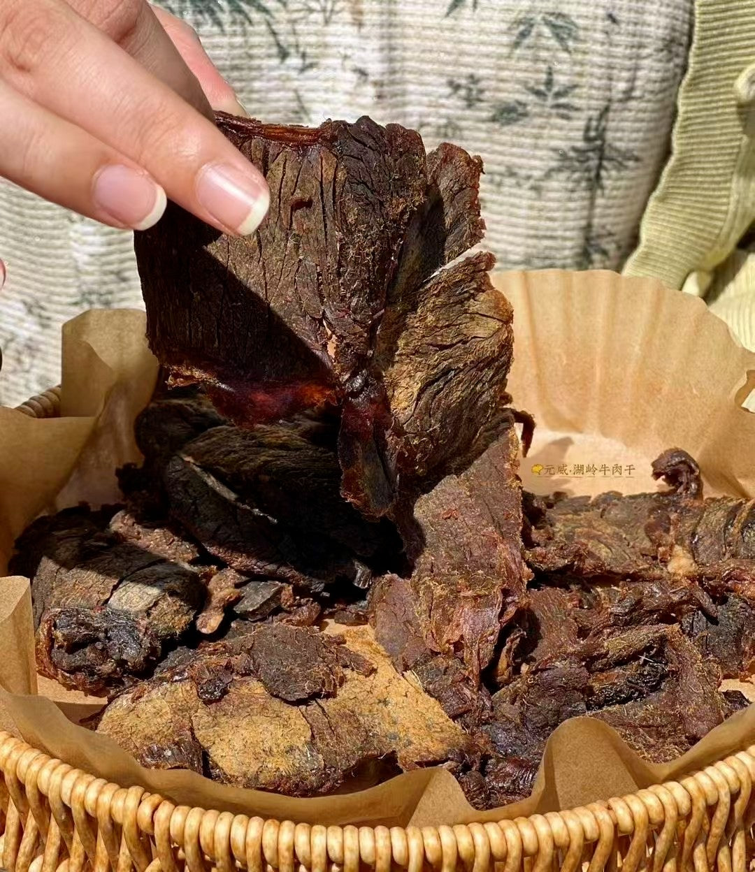 温州湖岭牛肉干 320g/包