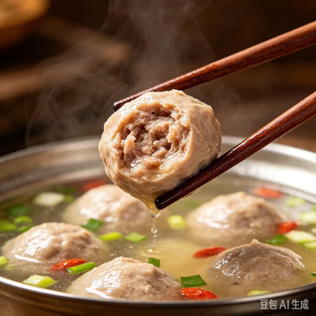 枫品源猪肉丸 1磅/包｜火锅煮汤好搭档