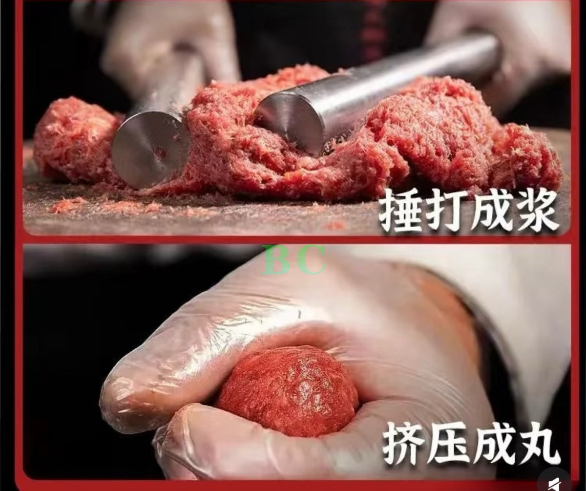 枫品源牛肉丸 1磅/包｜弹韧肉香