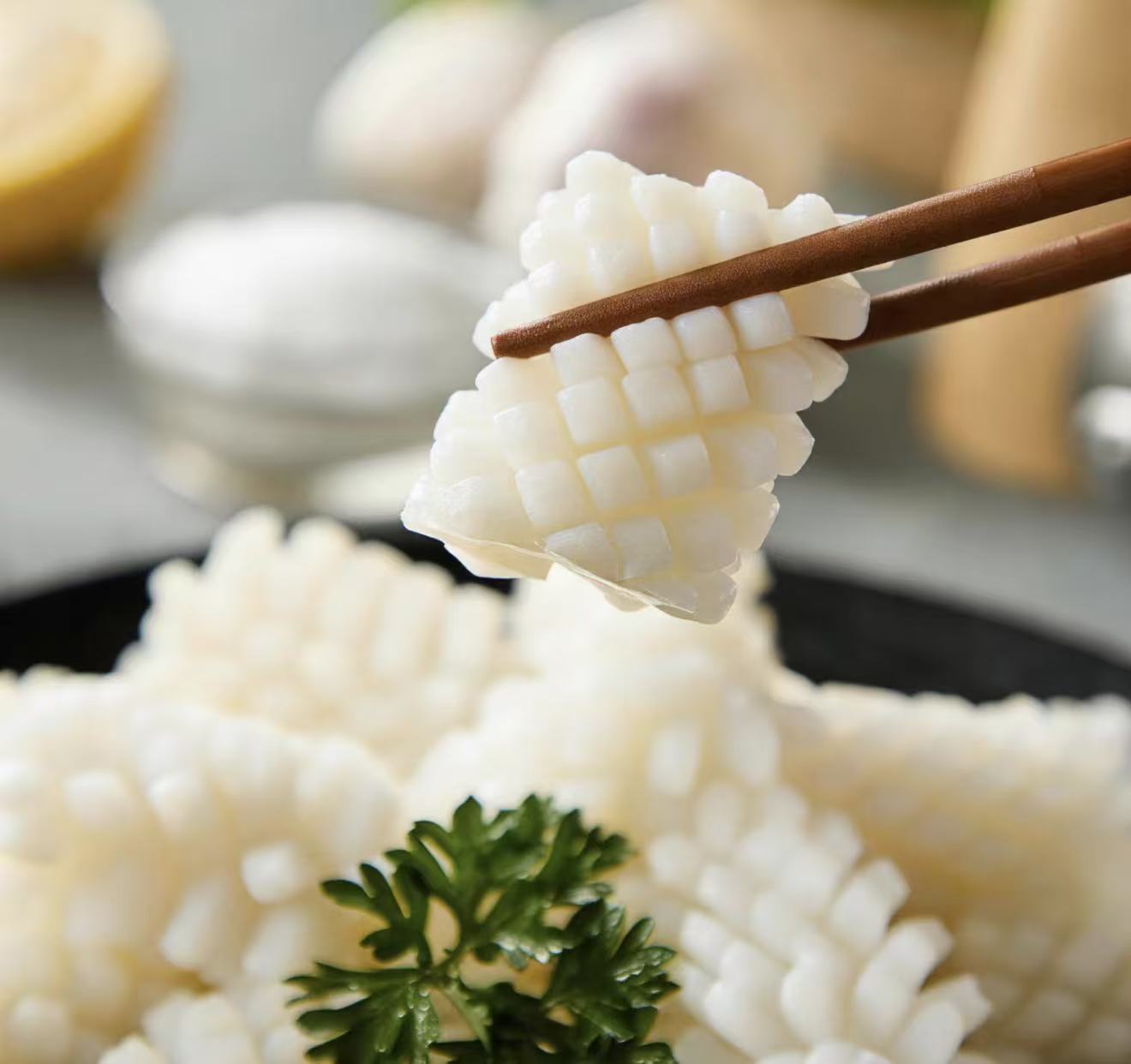 冰鲜鱿鱼花 500g