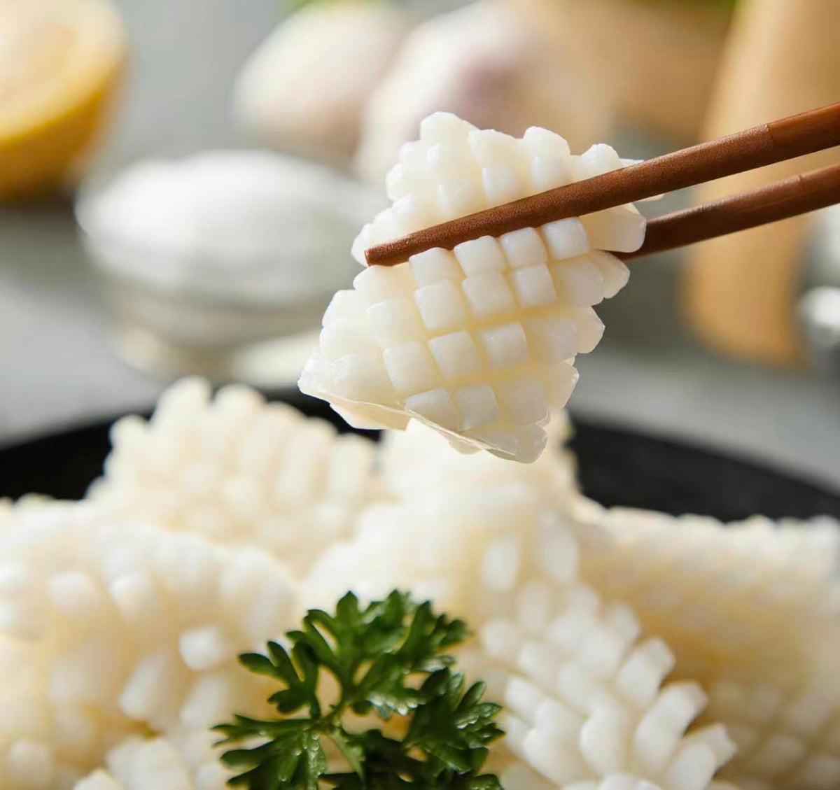 冰鲜鱿鱼花 500g