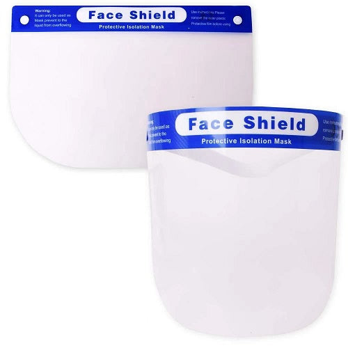 Protective Face Shield, Anti-Epidemic Eye Protection, Anti-Droplet Protective Cover, Double-Sided Anti-Fog, High-Definition Isolation Face Screen Mask