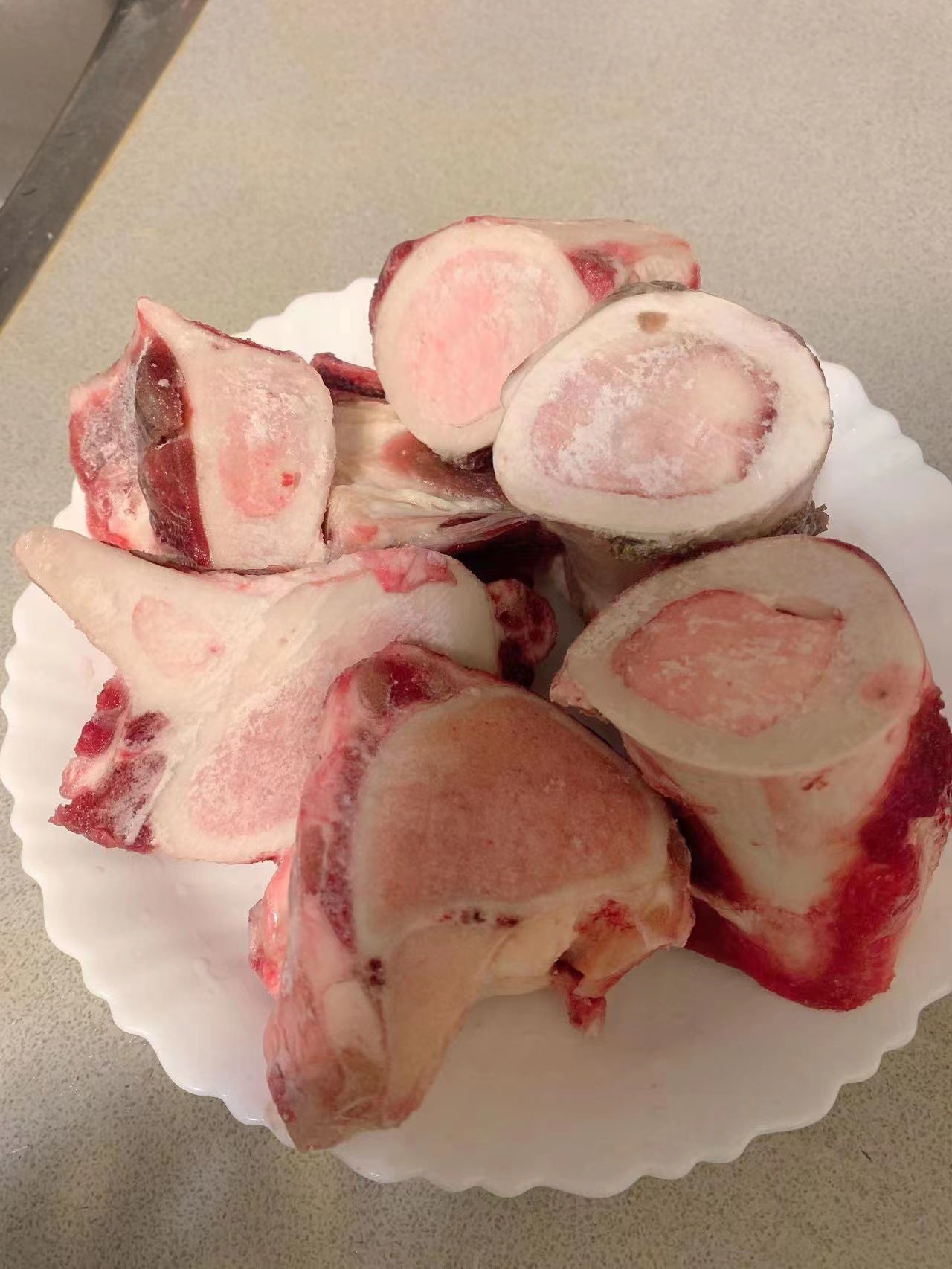 Premium Beef Marrow Bones (5lb Pack)
