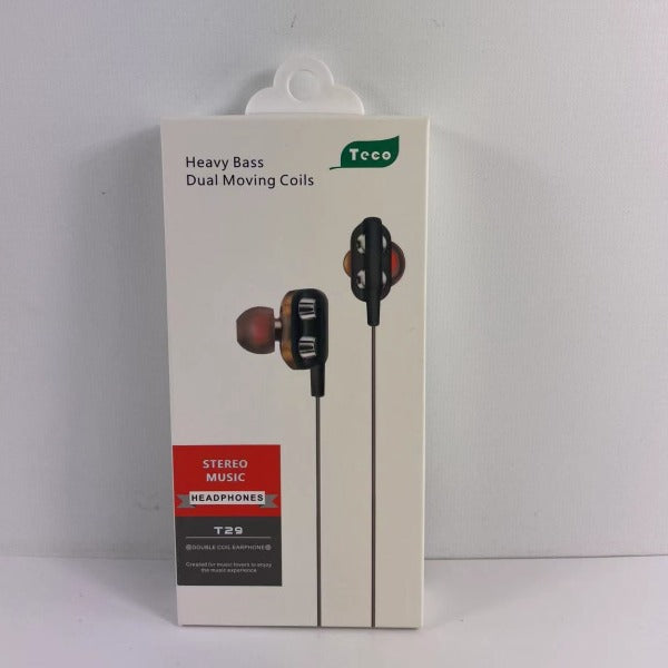 Teco Heavy Bass T29 In-Ear Headphones