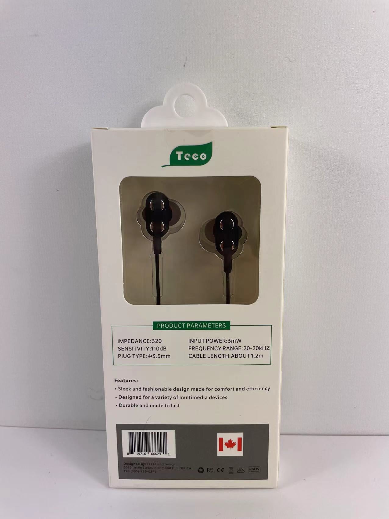 Teco Heavy Bass T29 In-Ear Headphones