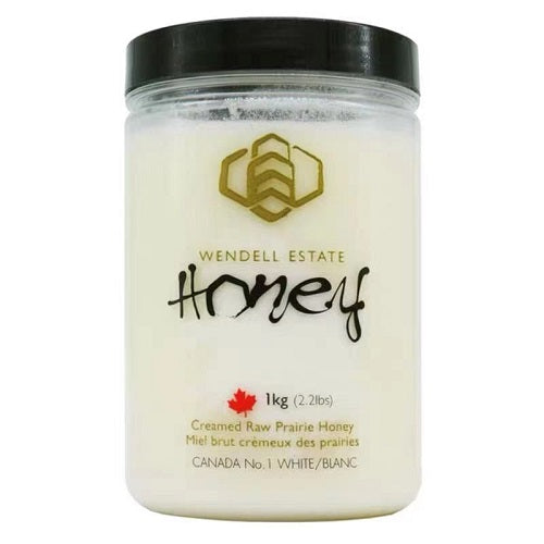 Canada Wendell Estate Raw White Honey (1kg)