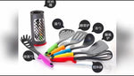 Art Silicone Kitchen Utensil Set