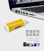 Lianpu Multifunction Aluminum Alloy Card Reader