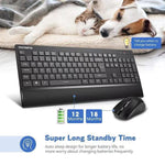 🦅In stock️Vicsting Wireless Bluetooth Keyboard and Mouse 🖱️ Set