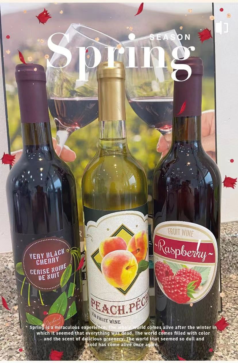Delicious fruit wine
