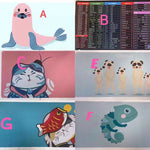 Special Offer Extra-Large Thickened Computer Keyboard and Mouse Pad (900*400*3)