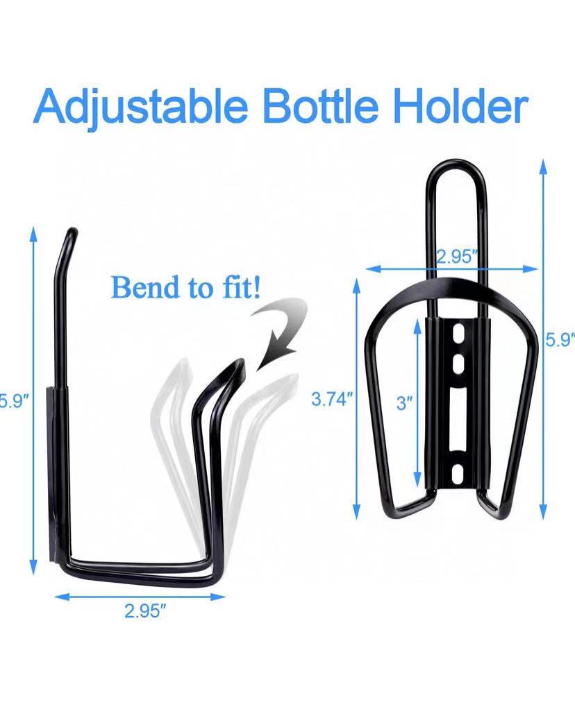 Bicycle bottle cage + Bicycle phone holder