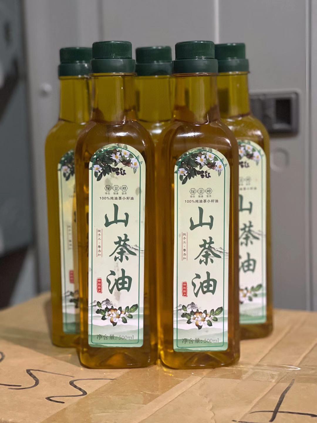 Freshly Pressed Authentic Rural Camellia Oil * 500ML/bottle