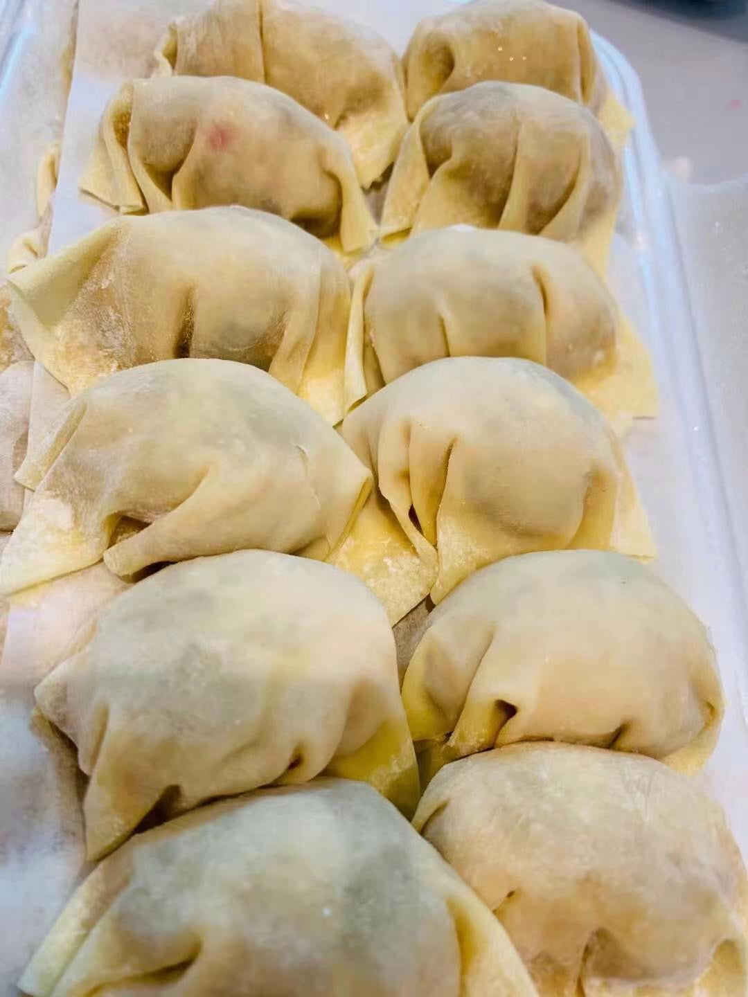 Handmade Fresh Shrimp Wontons (50 pcs/box)