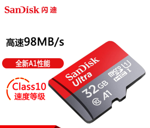 SanDisk Ultra 32GB microSDHC Memory Card