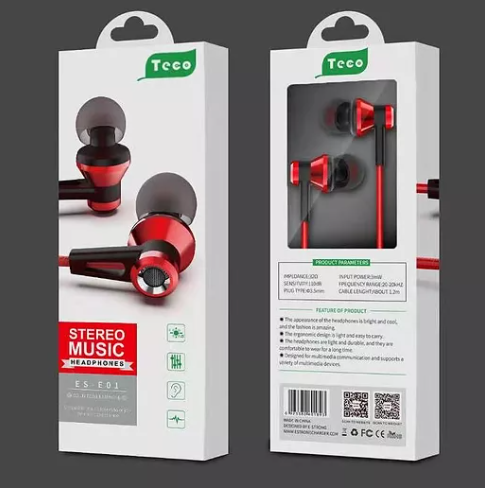 TECO In-Ear Headphones T19