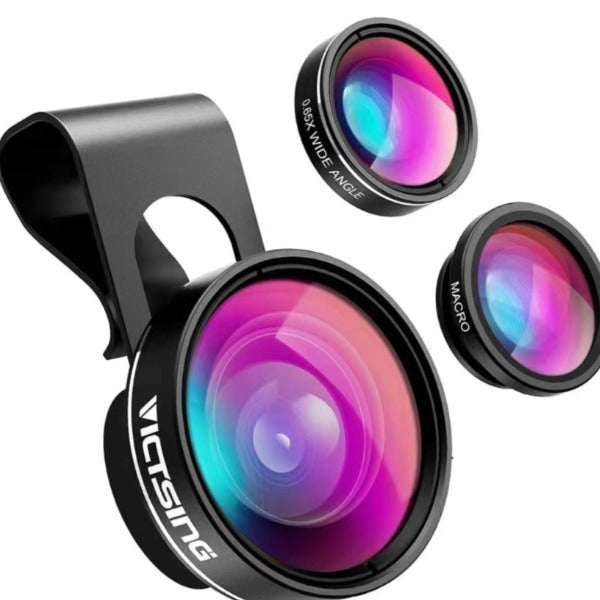 Victsing Professional Phone Lens 3-in-1 Kit