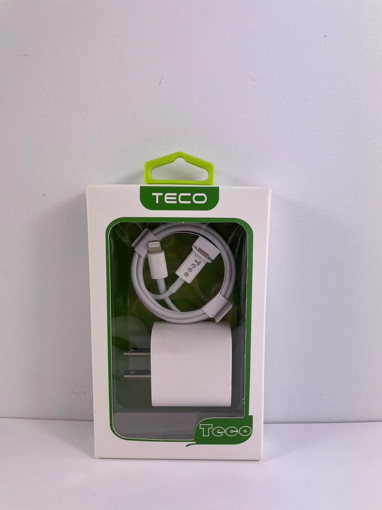 Teco Apple 2-in-1 20W PD Fast Charging Cable